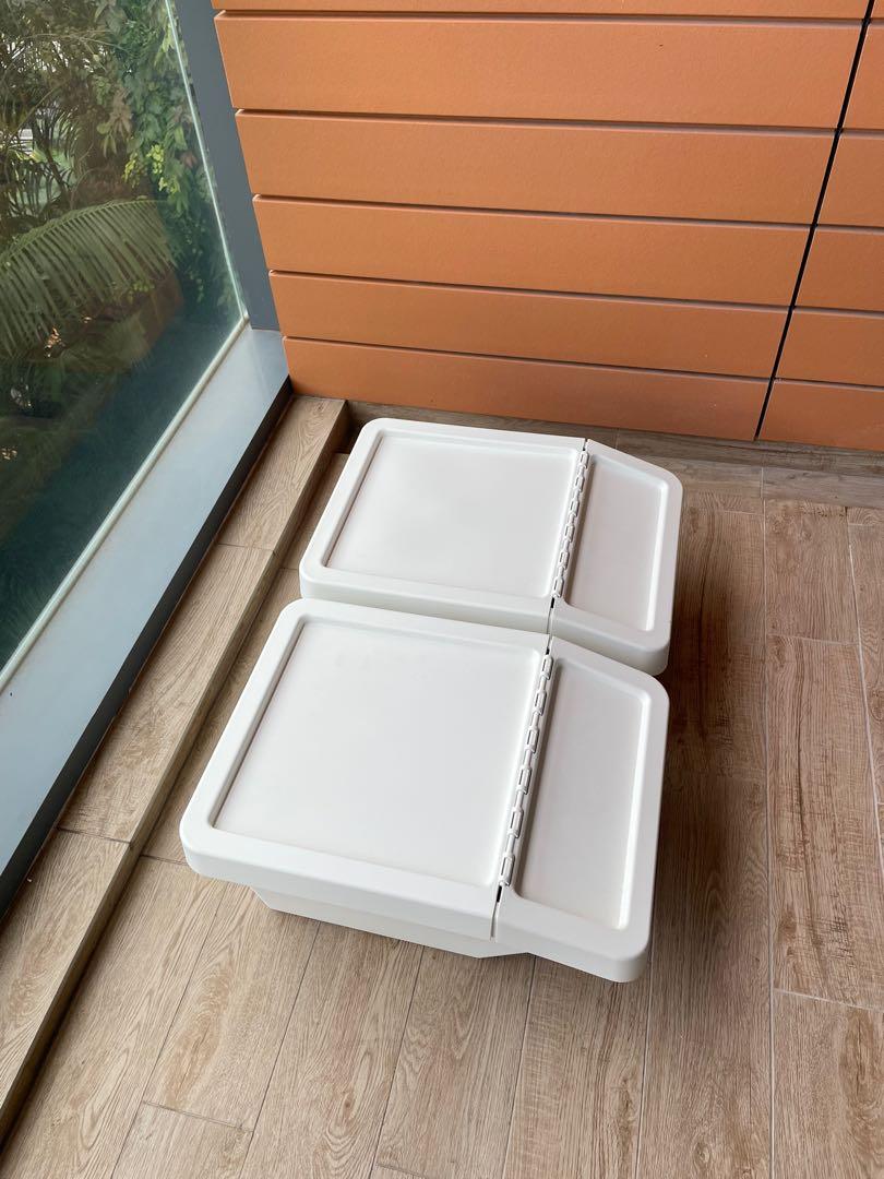 IKEA SORTERA waste sorting bin with lid, Furniture & Home Living