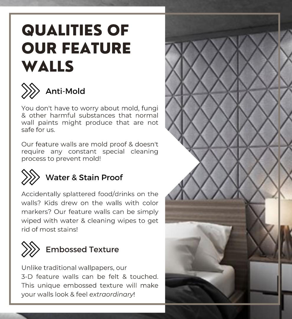 [Installation] 3D Feature Wall Full Service Installation and Material ...