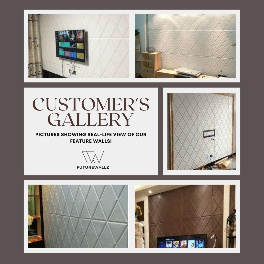 [Installation] 3D Feature Wall Full Service Installation and Material ...