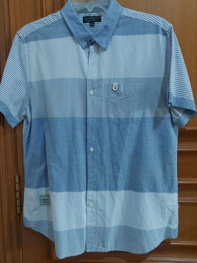 Kemeja denim jeanswest, Fesyen Pria 