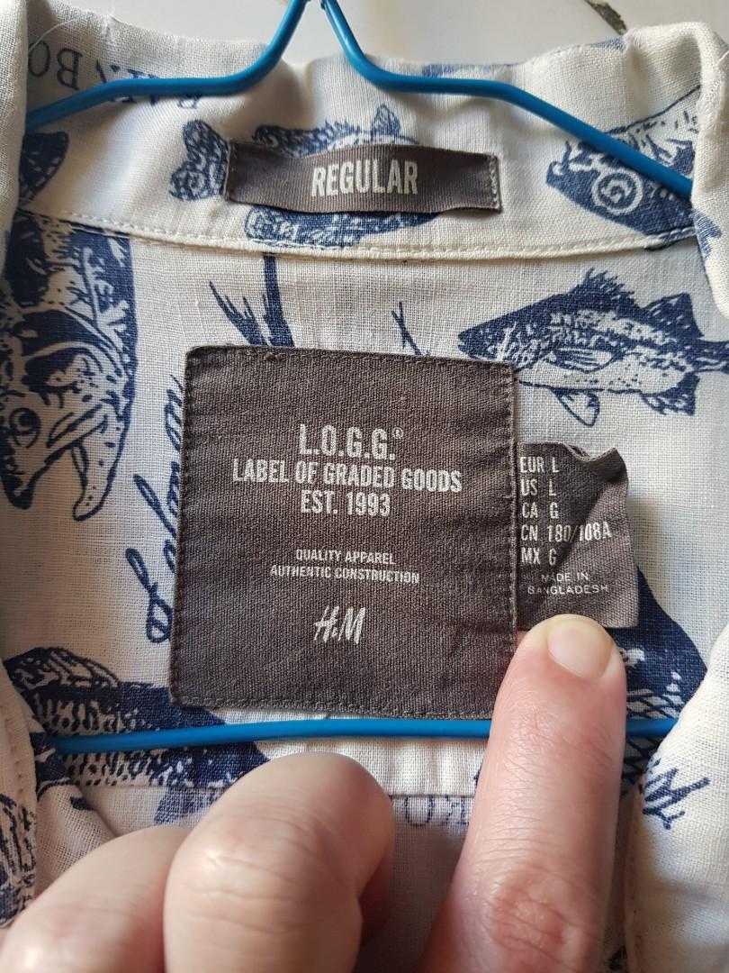 Kemeja Pantai L.O.G.G H&M