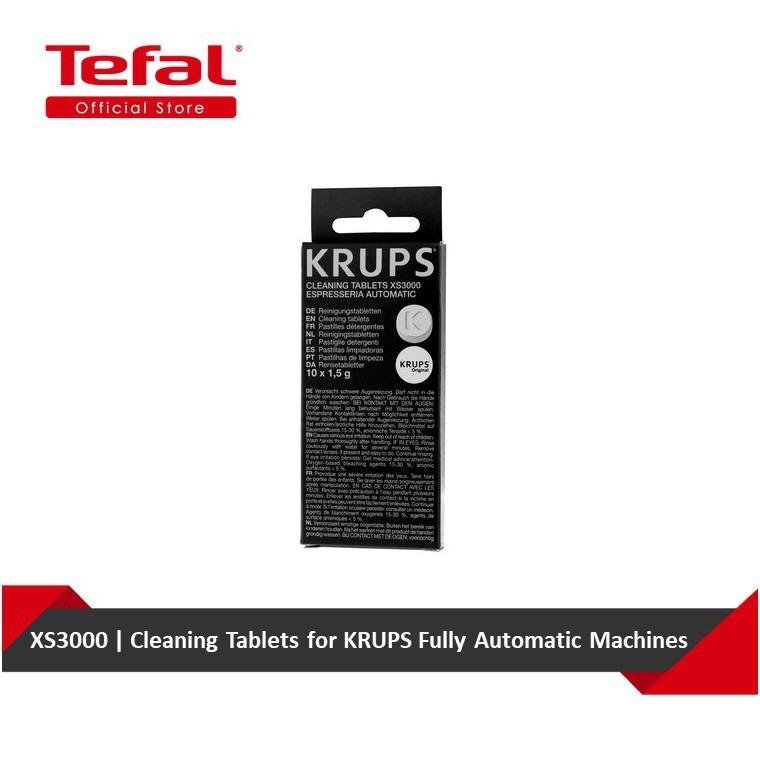 KRUPS Cleaning Tablets for KRUPS Fully Automatic Machines XS3000, TV