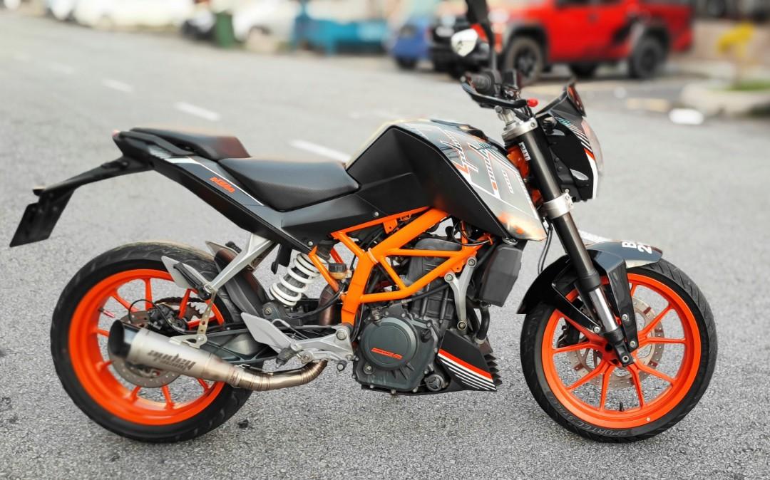 KTM Duke 250 abs 2017 Black 200 v1 4k km Motorbikes on Carousell