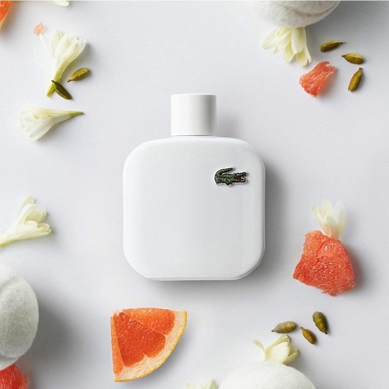 Lacoste L.12.12 Blanc White 100ml EDT Cologne Minyak Wangi
