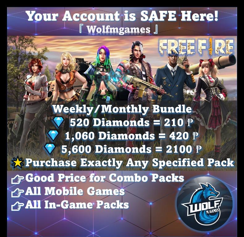 Weekly/Monthly Membership 2.0 – Garena Free Fire