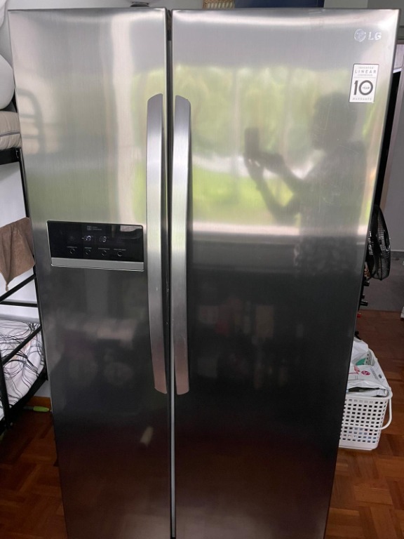 LG double door fridge, TV & Home Appliances, Kitchen Appliances