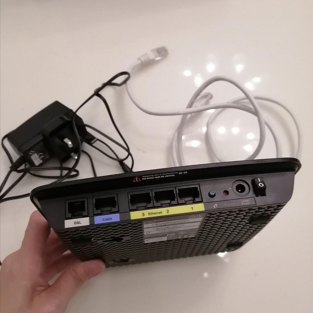 Linksys X1000 Router / Huawei Optical Network Terminal, Computers