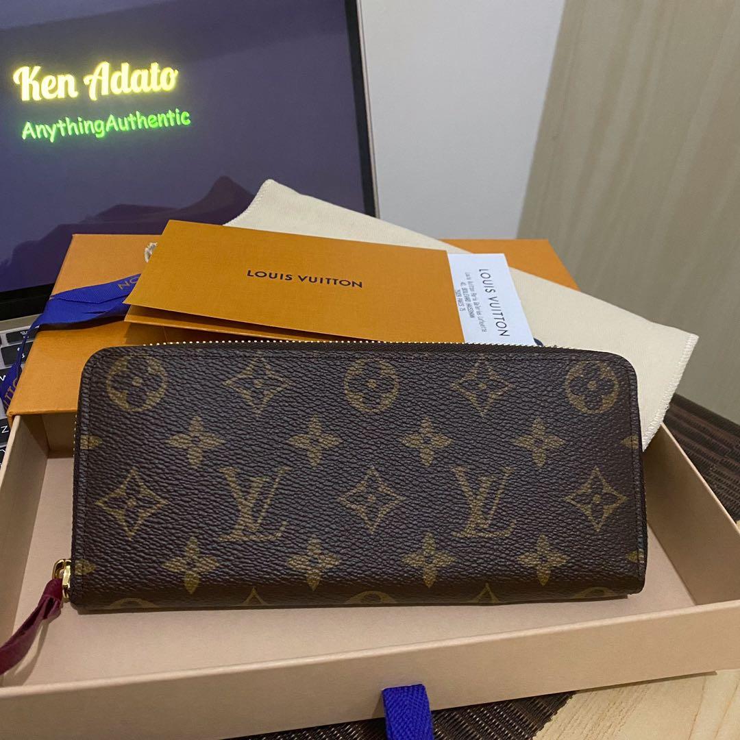 LV clemence wallet authentic, Luxury, Bags & Wallets on Carousell