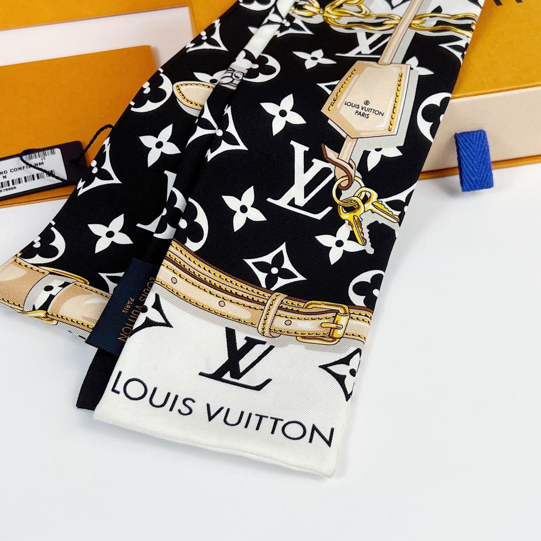 Used louis vuitton SILK MONOGRAM MARBLES BANDEAU ACCESSORIES ACCESSORIES /  SCARF - HEAVY