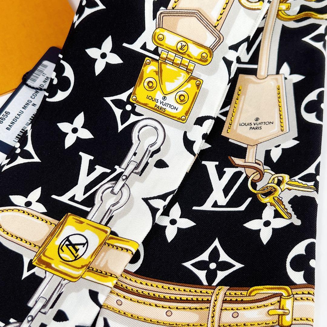 Louis Vuitton Confidential Bandeau Twilly bag scarf, Luxury