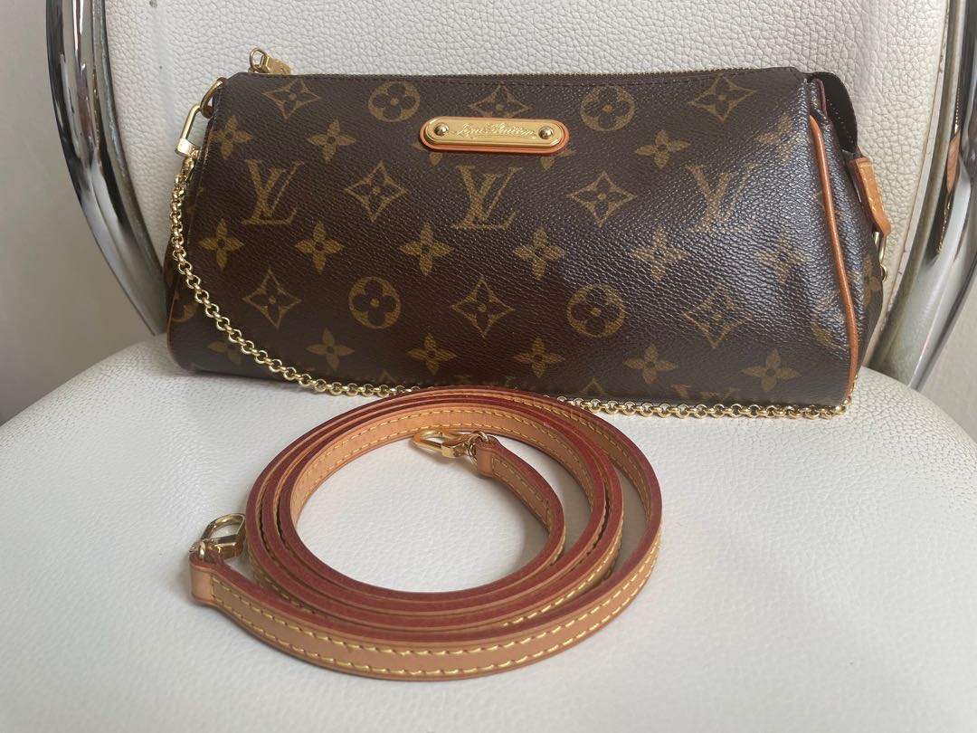 Louis Vuitton Eva Clutch Monogram, Women's Fashion, Bags & Wallets,  Cross-body Bags on Carousell