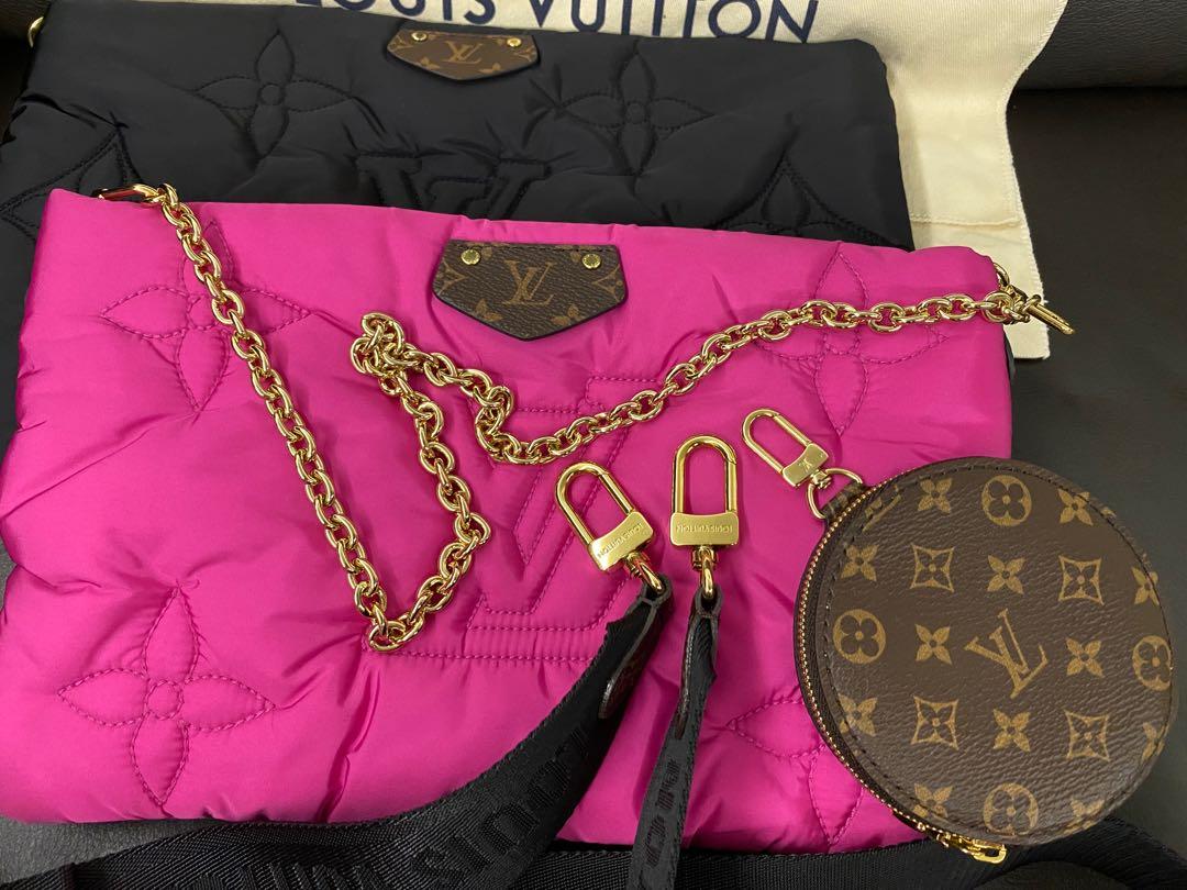 Louis Vuitton Maxi Pillow Multi Pochette Accessories Beige Monogram Econyl  Bag
