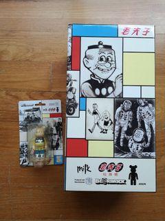 Master Q bearbrick 400% + 100%