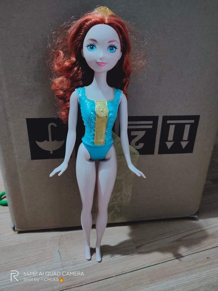 Merida of Brave (Category: Figurines & Statues) located in Paranaque City. Submitted by athenaseducationalbook (Listing ID 1152555604, Image 1). Description: Mattel Brand Sold as is walang dress 450 BDO/GCASH/PALAWAN SHOPEE COD/JNT/MCFA.
