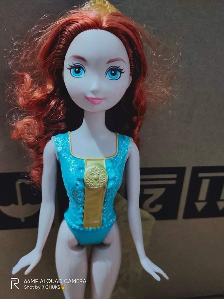 Merida of Brave (Category: Figurines & Statues) located in Paranaque City. Submitted by athenaseducationalbook (Listing ID 1152555604, Image 2). Description: Mattel Brand Sold as is walang dress 450 BDO/GCASH/PALAWAN SHOPEE COD/JNT/MCFA.