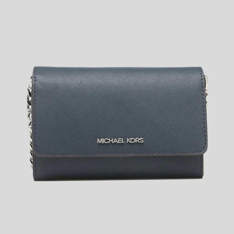 Michael Kors Jet Set Travel Medium Multifunction Phone Crossbody Bag  Mandarin - ShopperBoard