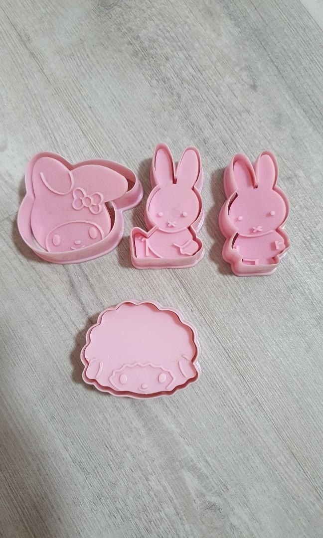 Miffy and My Melody cookie cutter, Furniture & Home Living, Kitchenware
