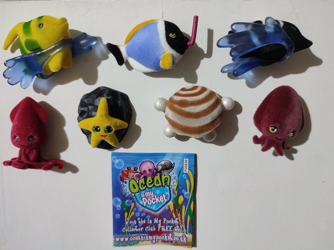 Miniature Sea Creatures Ocean In My Pocket Collectible Toys Hobbies Toys Toys Games On Carousell