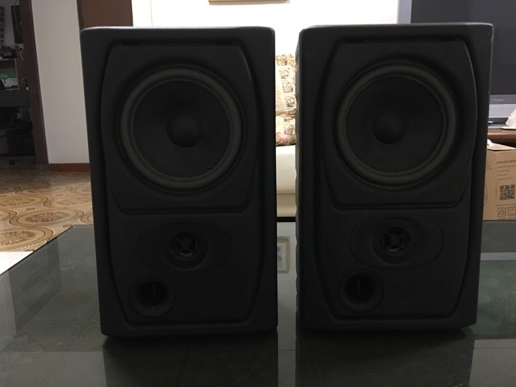 Mission 73S bookshelf speakers, Audio, Soundbars, Speakers & Amplifiers on Carousell