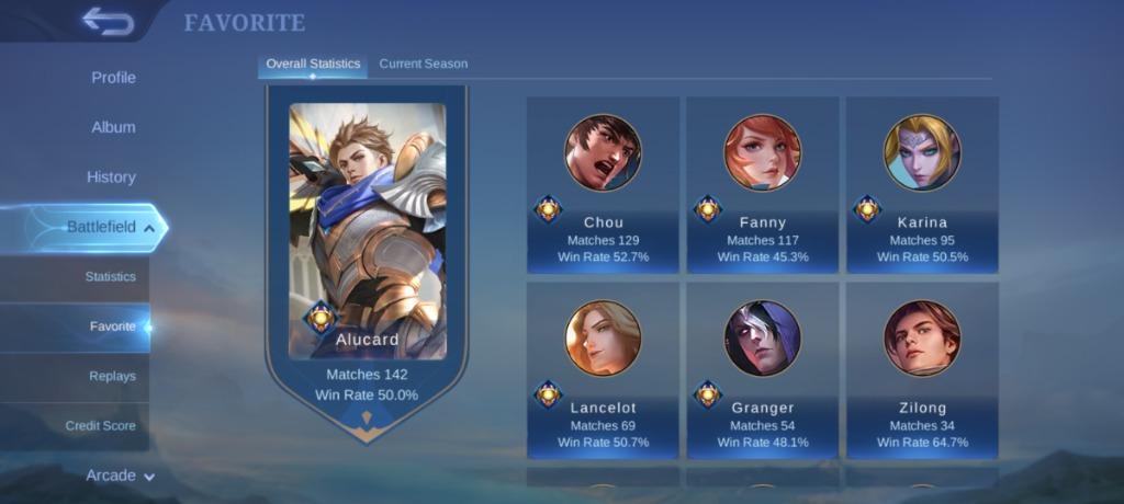 mlbb new account