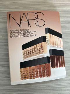 NARS粉底、陰影粉、保濕霜Sample