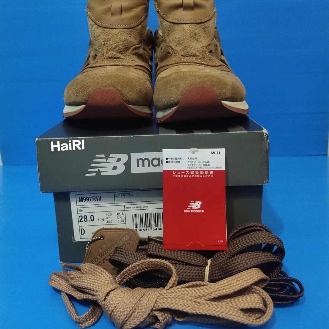 New Balance -M997RW (9.5UK) Red wing 