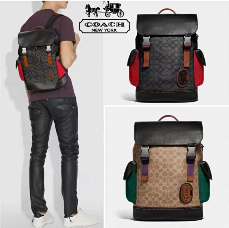 Coach men s store rivington backpack