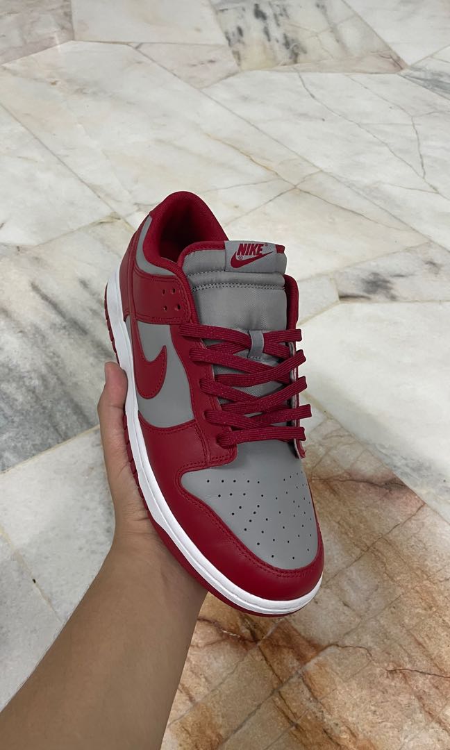 nike dunk low medium grey