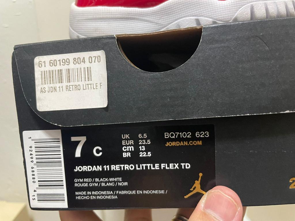 Jordan 11 retro box top