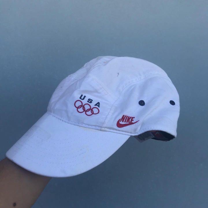 Nike Vintage Olympic Cap, Men's Fashion 