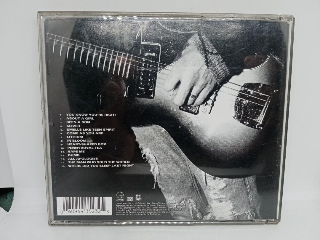Nirvana CD (Category: CDs & DVDs) located in San Pablo. Submitted by fredambion (Listing ID 1152684588, Image 2). Description: Nirvana CD For Only 400 Working Check Pictures Payment Gcash o Palawan Shipping via JRS o Lbc Cop Meet up San Pablo City Laguna.