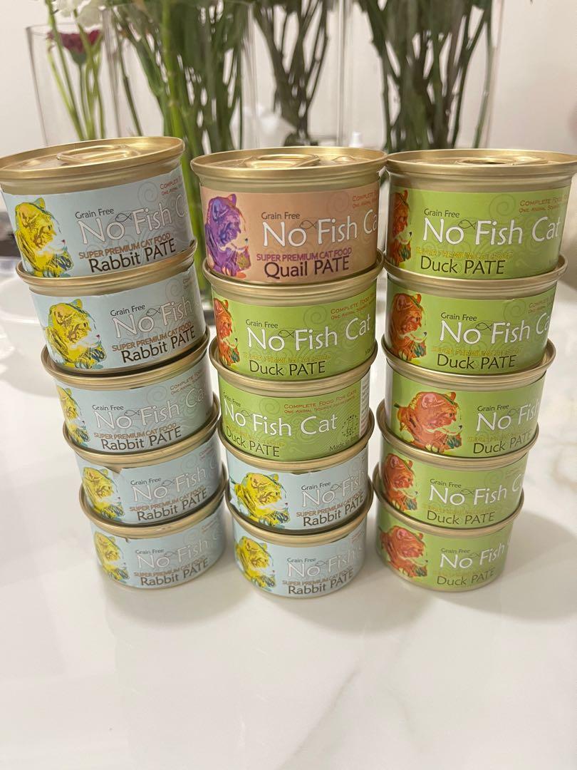No fish cat food discount