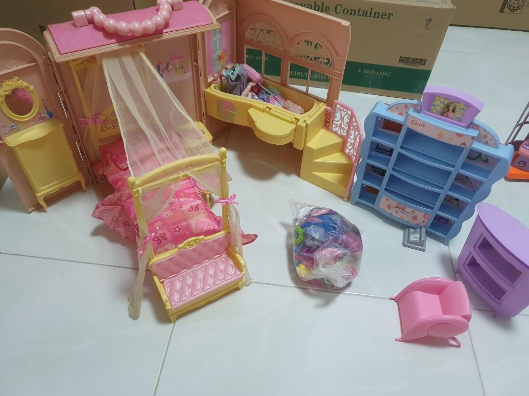 barbie doll house for Hobbies Toys, Toys Games on Carousell