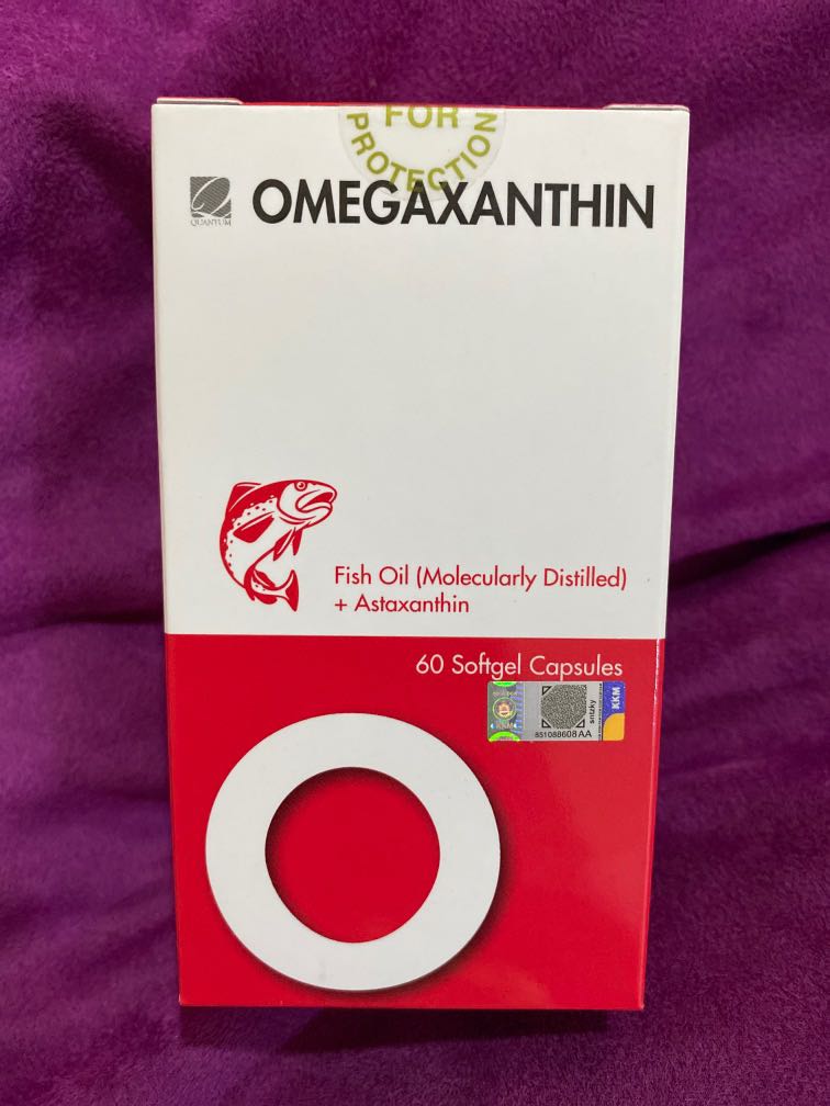 Omegaxanthin fish oil 2025