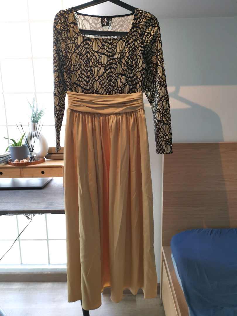 One Piece Dress Size S Women s Fashion Muslimah Fashion Baju