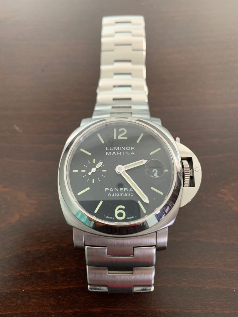 Panerai PAM00298 recently serviced in Rome Luxury Watches on