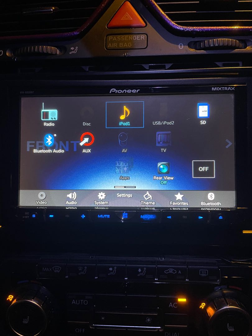 Pioneer AVH X8550BT, Car Accessories, Accessories on Carousell