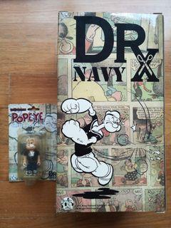 Popeye Bearbrick 400% + 100%