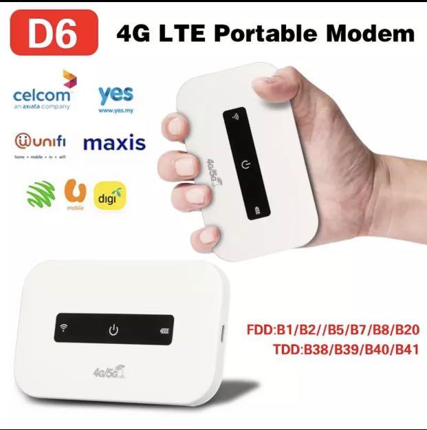 Portable Wifi / Portable Modem / Pocket Wifi Unlimited Data (BRAND