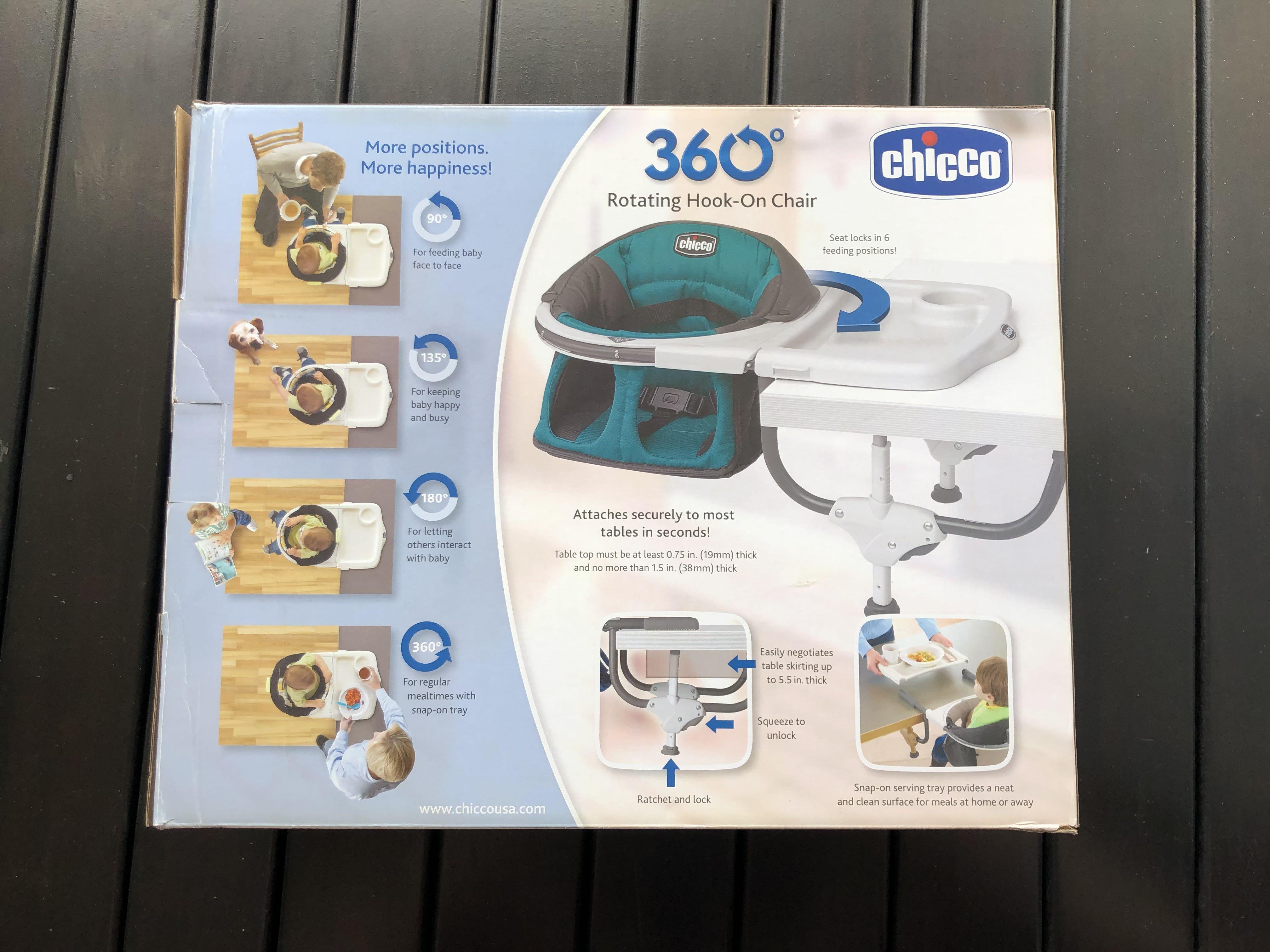 Chicco caddy hook shop on chair tray