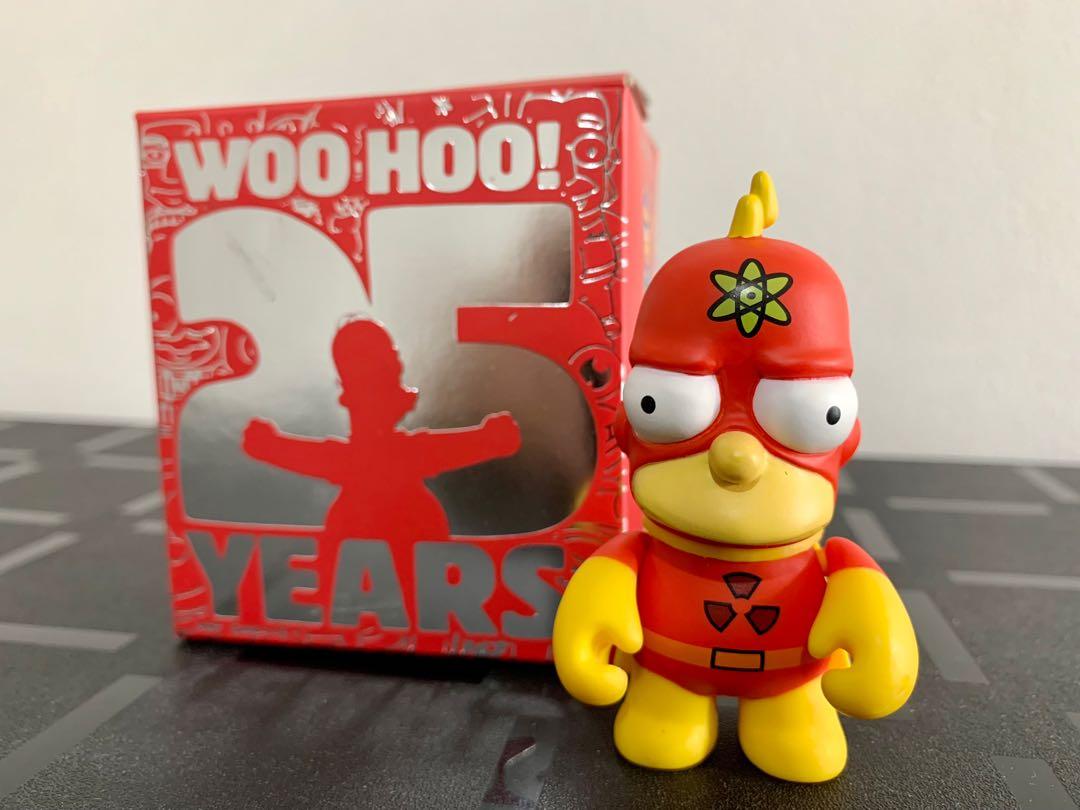 Radioactive Man Simpsons 25th Anniversary Vinyl Mini (Category: Figurines & Statues) located in Quezon City. Submitted by happy.buddy (Listing ID 1152635283, Image 1). Description: KidRobot Radioactive Man Simpsons 25th Anniversary Vinyl Mini - Complete with box and pouch - Displayed only - Like new condition (check photos).