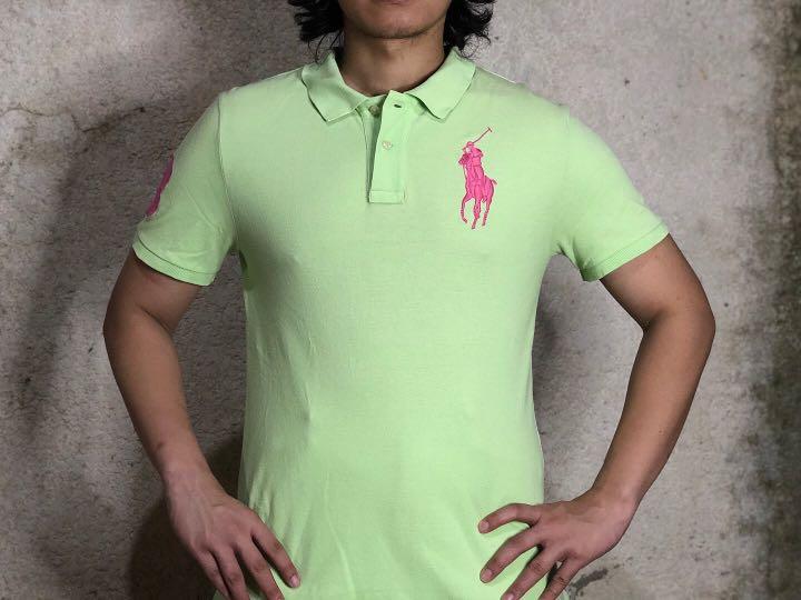 Ralph Lauren Big Pony Mint Green Polo Shirt