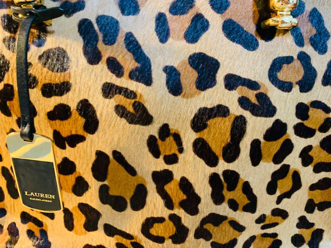 Ralph lauren cheap leopard bag