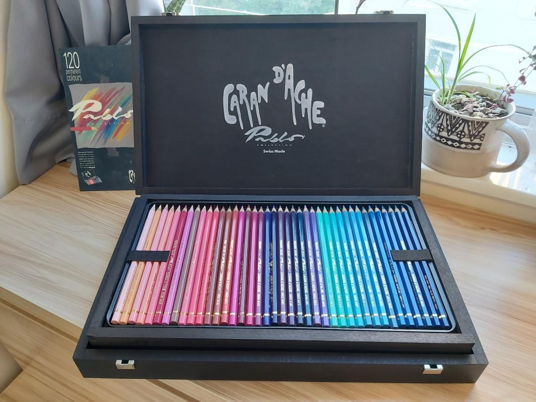 Caran D'Ache Pablo Colored Pencils Wood Box Set of 120