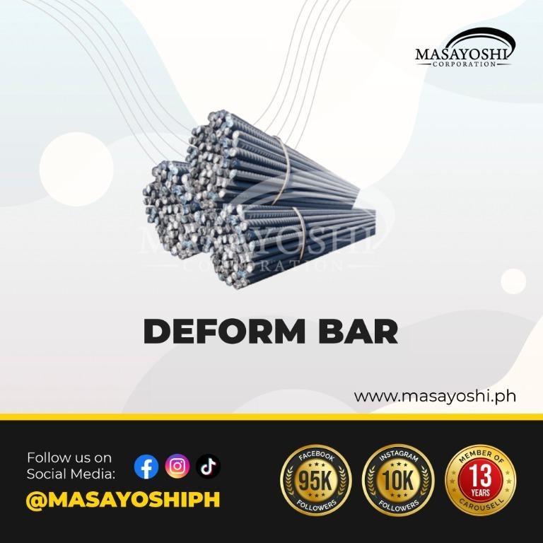 Reinforcement Bar 12mm x 6m Grade40 l12 Deformed Bar Rebar RSB