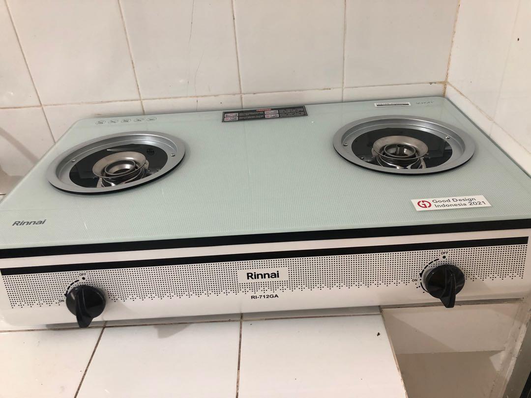 Kompor Gas 2 Tungku Rinnai 712 Ga White Baru Kitchen Appliances Di Carousell Kompor Gas 2 Tungku Rinnai 712 Ga White Baru Kitchen Appliances Di Carousell