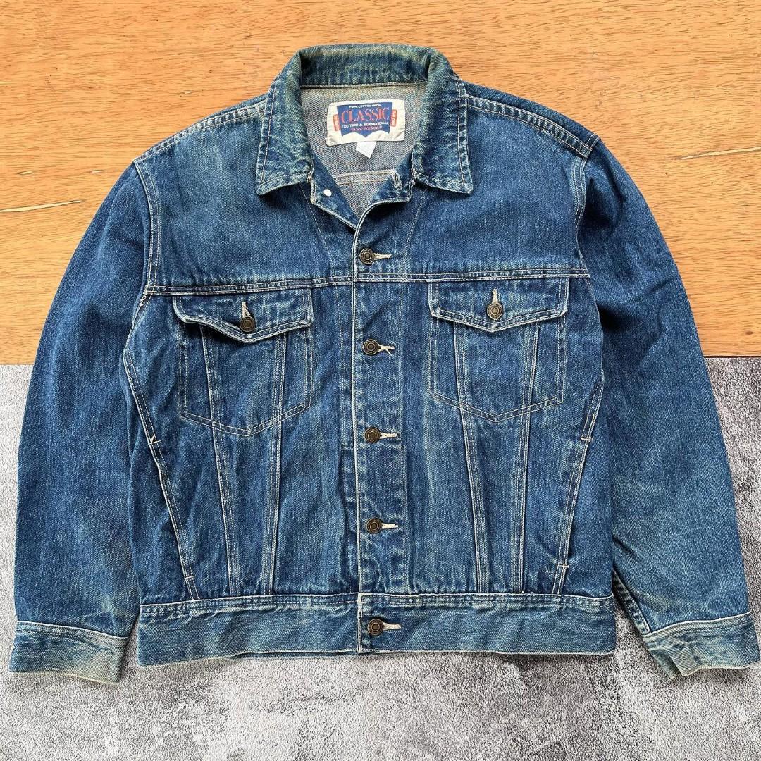 CLASSIC VINTAGE TRUCKER DENIM JACKET 