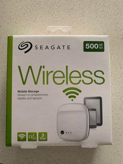 Seagate wireless hard drive 500gb