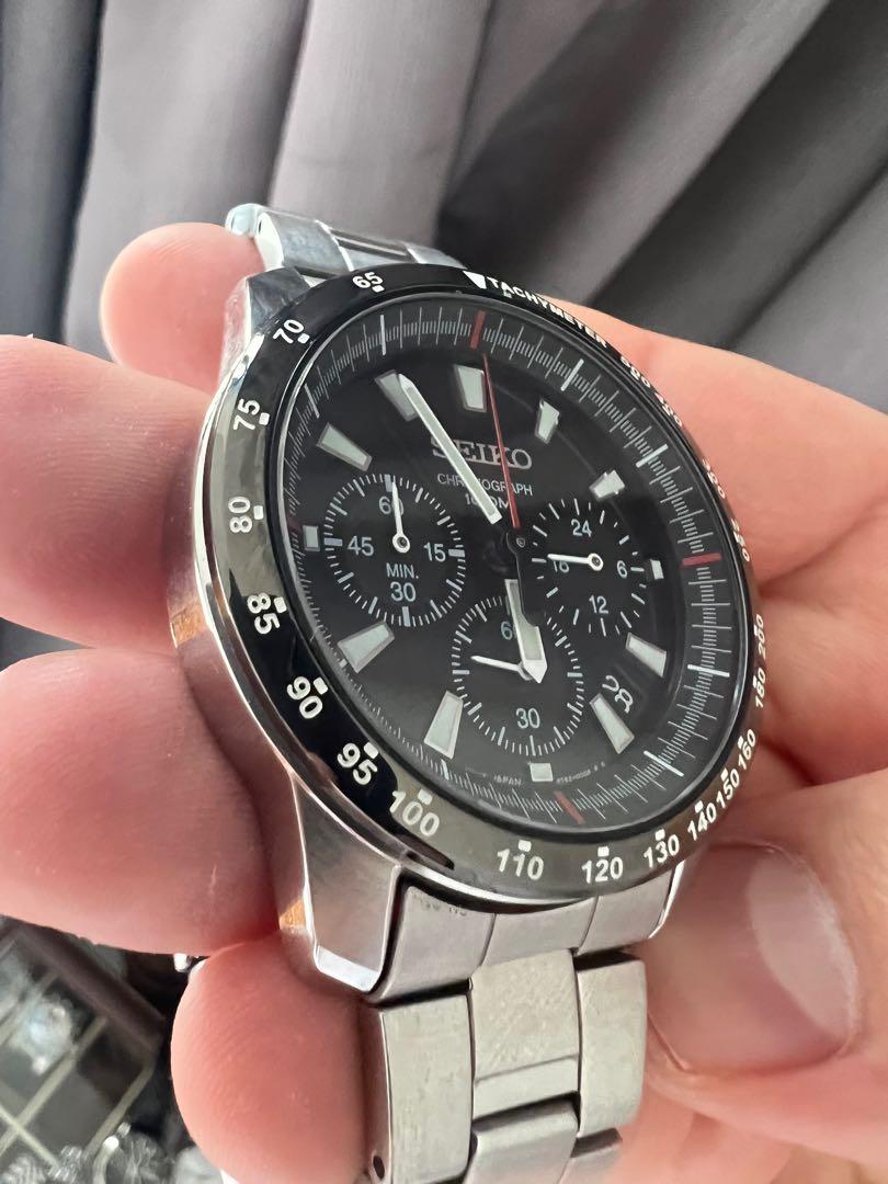 Seiko chronograph ssb031 - 6T63 movement, Men's Fashion, Watches &  Accessories, Watches on Carousell