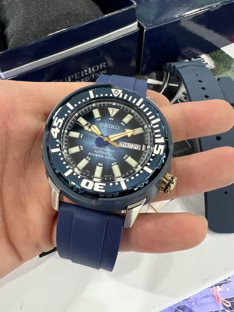 Seiko blue tuna deals limited edition